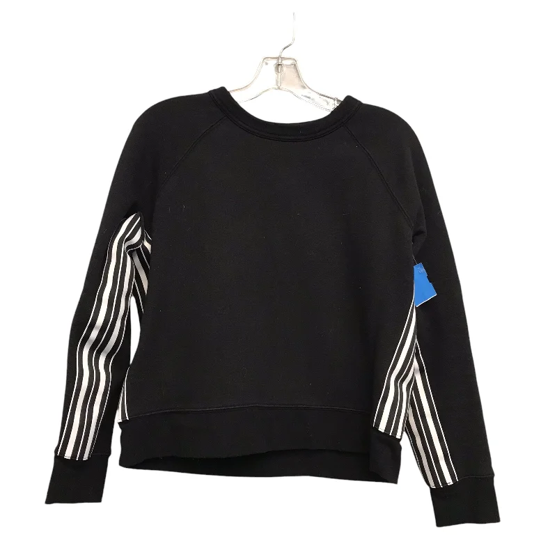 holiday sweatshirts halloween -Athletic Sweatshirt Crewneck By Athleta In Black, Size:S