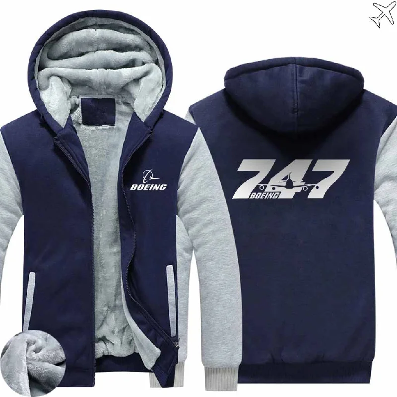 surf geometric hoodies -BOEING 747 ZIPPER SWEATERS