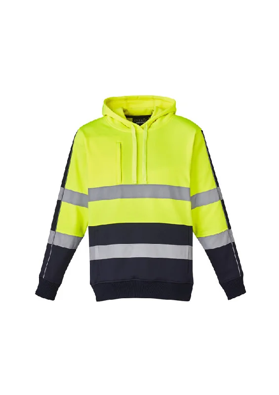 rock fan hoodies -ZT483 Syzmik Unisex Hi Vis Stretch Taped Hoodie