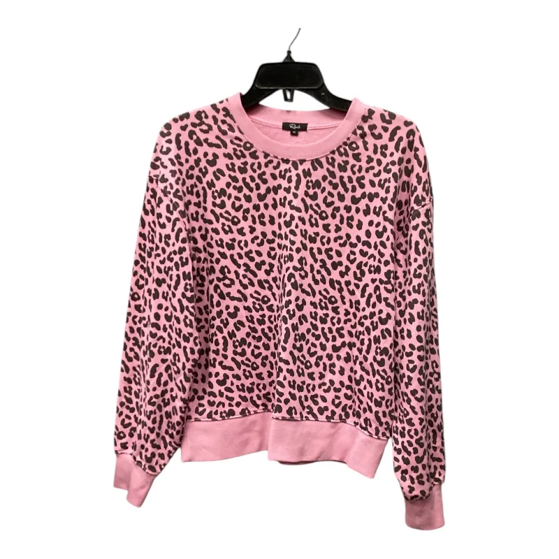 anime sweatshirts for fans -Sweatshirt Crewneck By Rails In Pink, Size: M