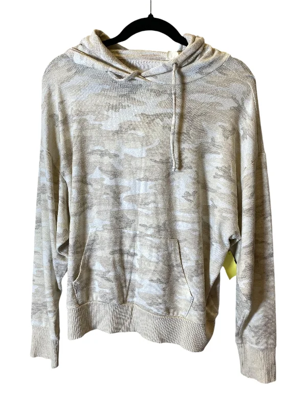 nurse trend sweatshirts -Sweatshirt Hoodie By Gap In Camouflage Print, Size: M