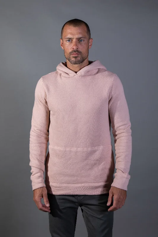 minimalist design hoodies -Men's French Terry Pullover Hoodie