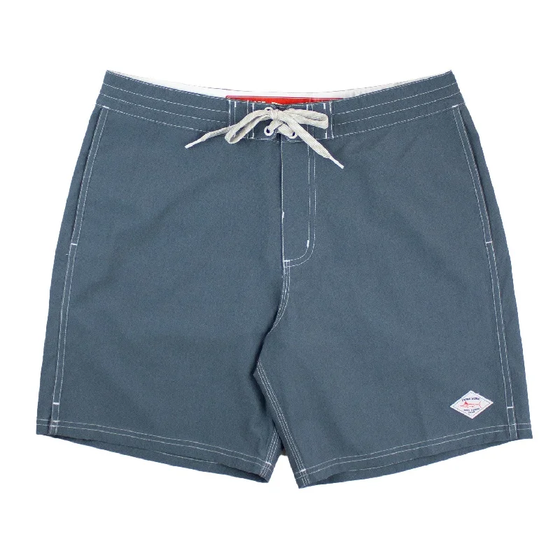 stretchy workout denim shorts -Hemingway Boardshorts