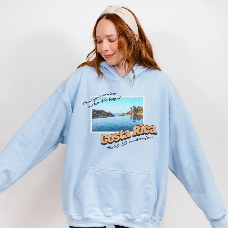 funny dog hoodies -Costa Rica Bucket List Number Four Hoodie