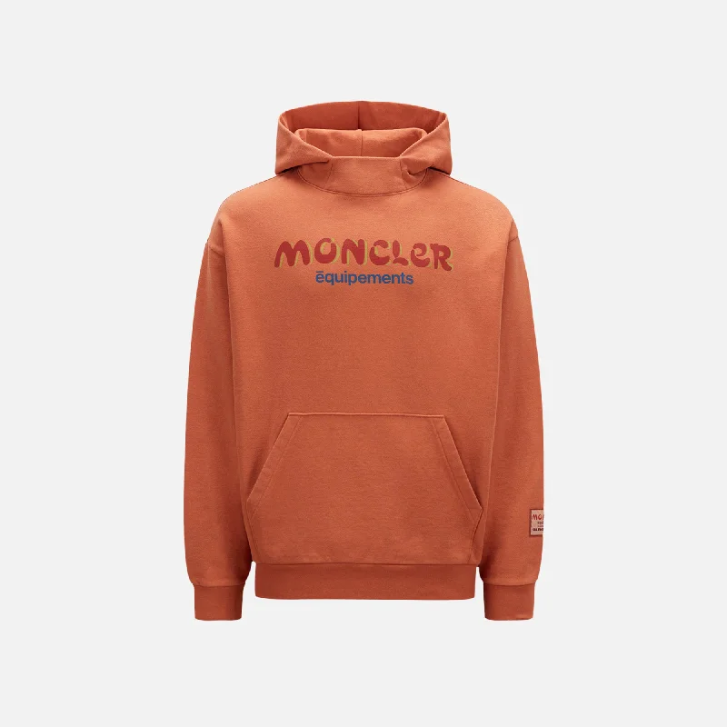 boho hoodies women -Moncler x Salehe Bembury Hoodie - Oatmeal