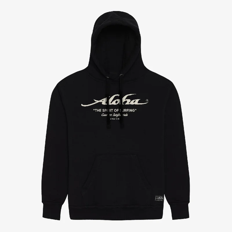 sci-fi trend hoodies -Aloha Spirit of Surfing Hoody – Unisex Hoodie - Black