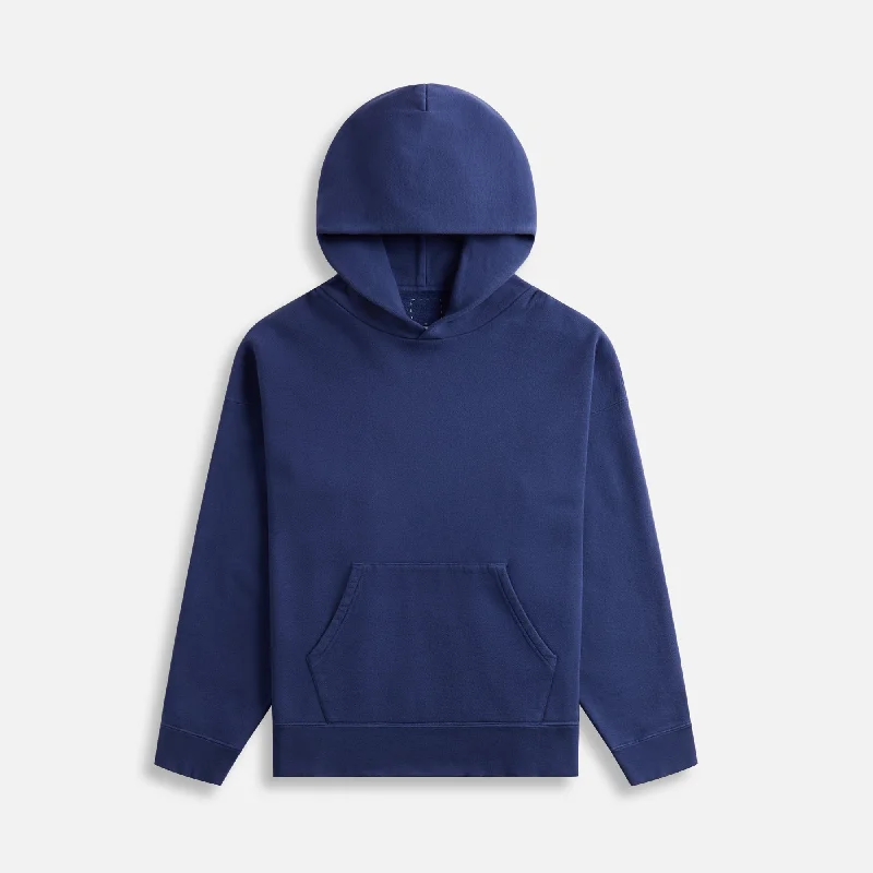 pet lover hoodies dogs -Visvim Jumbo SB Hoodie P.O. DMGD - Blue