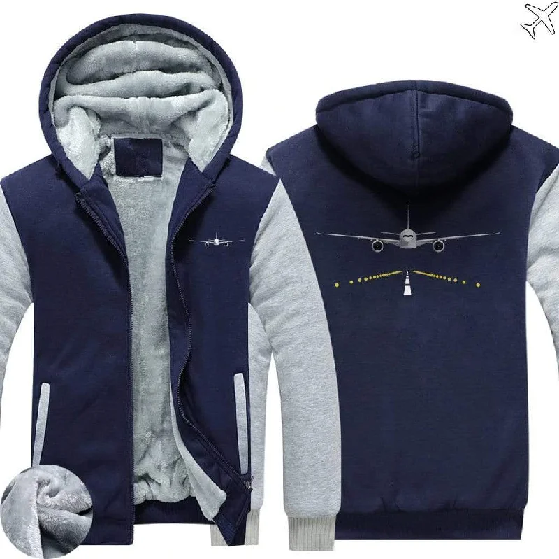 surf design hoodies -RUNWAY LIGHT A350 ZIPPER SWEATERS