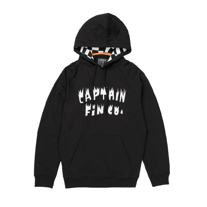 adventure trend hoodies -Captain Fin Men's Downward Spiral Hoodie - Black