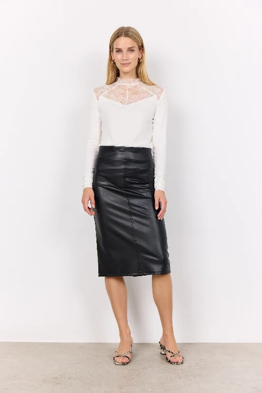 trendy oversized wrap skirts -Soya Haida 3 Skirt