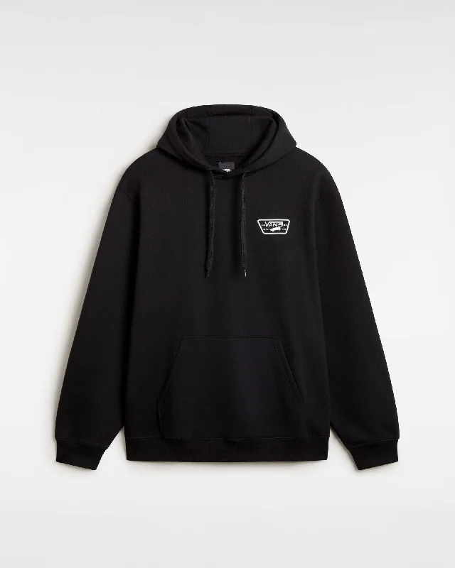 funny vibe hoodies -Vans Mens Full Patch Pullover Hoodie - Black