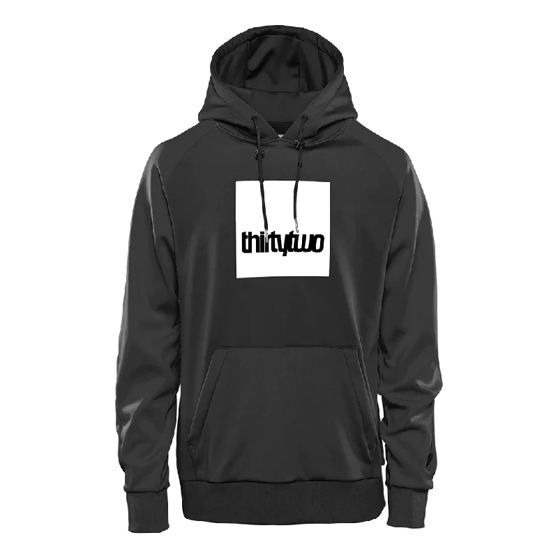 cartoon design hoodies -THIRTYTWO 2024 FRANCHISE TECH HOODIE BLACK