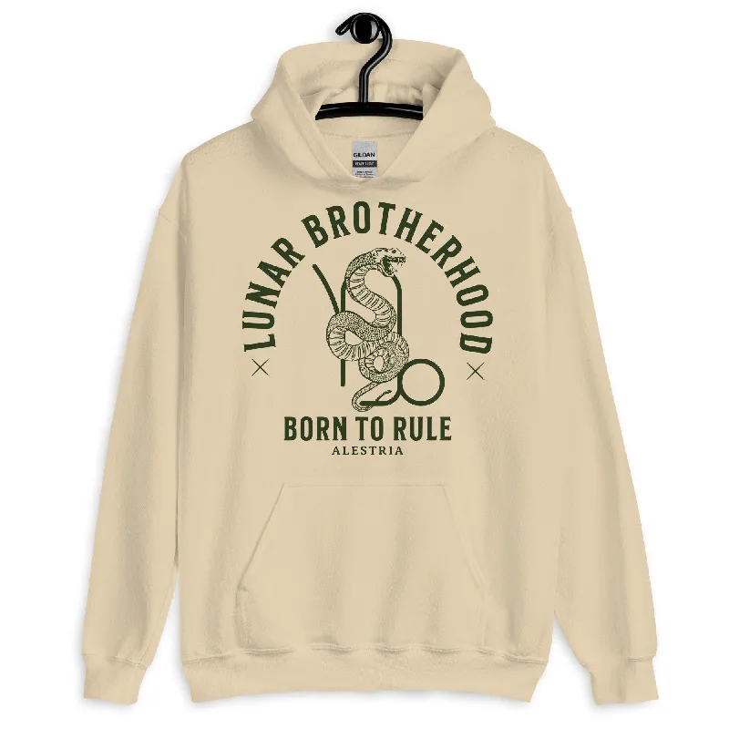 funny graphic hoodies -Ryder Draconis Lunar Brotherhood Hoodie