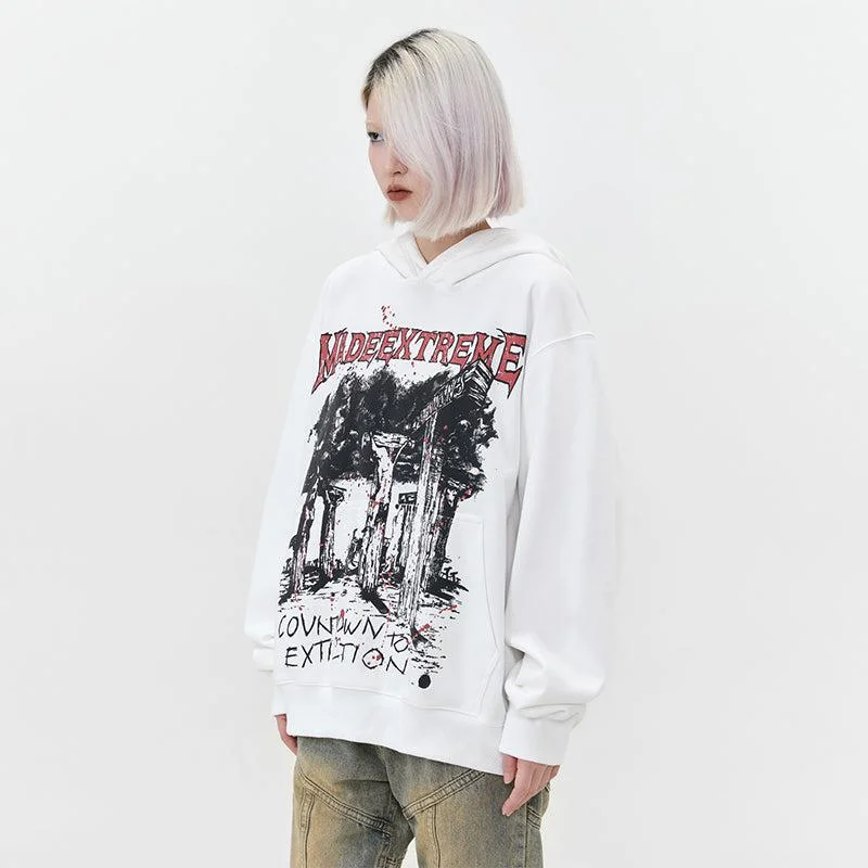 family graphic hoodies -Countdown To Extinction Graphic Hoodie