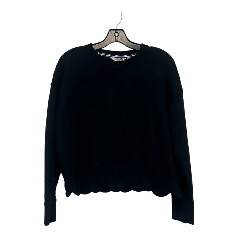 distressed black sweatshirts -Sweatshirt Crewneck By Vineyard Vines In Black, Size: M