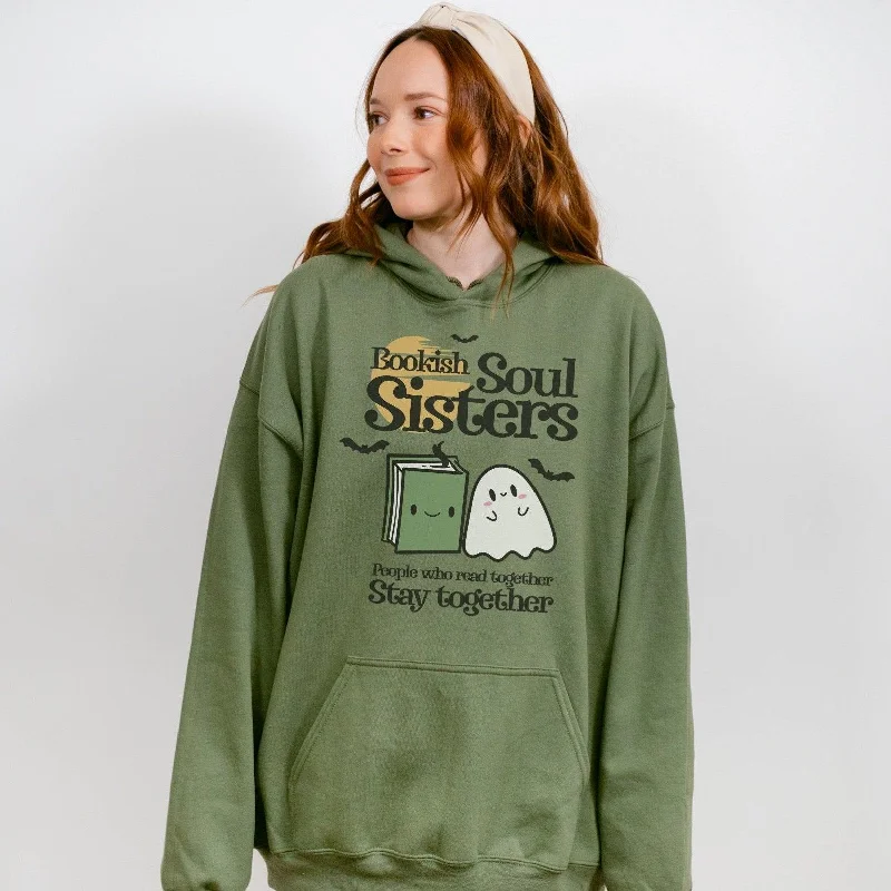 animal lover hoodies -Bookish Soul Sisters Hoodie