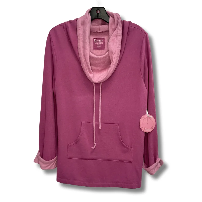 geek style sweatshirts -Sweatshirt Collar By Clothes Mentor In Pink, Size: S