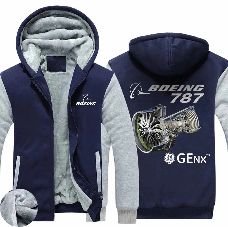 graphic hoodies for men -GENX B787 ZIPPER SWEATERS