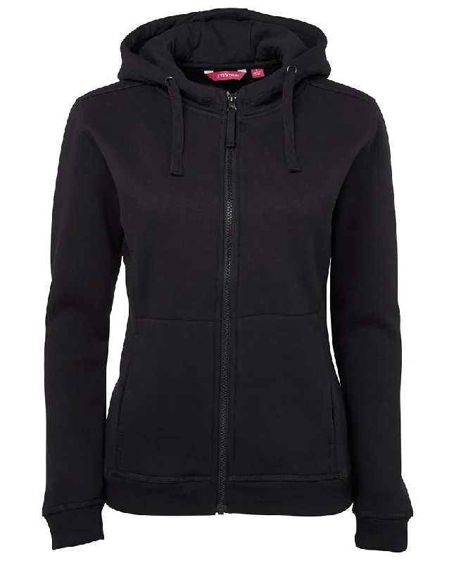 retro stripe hoodies -3HJ1 JB's Ladies Full Zip Fleecy Hoodie