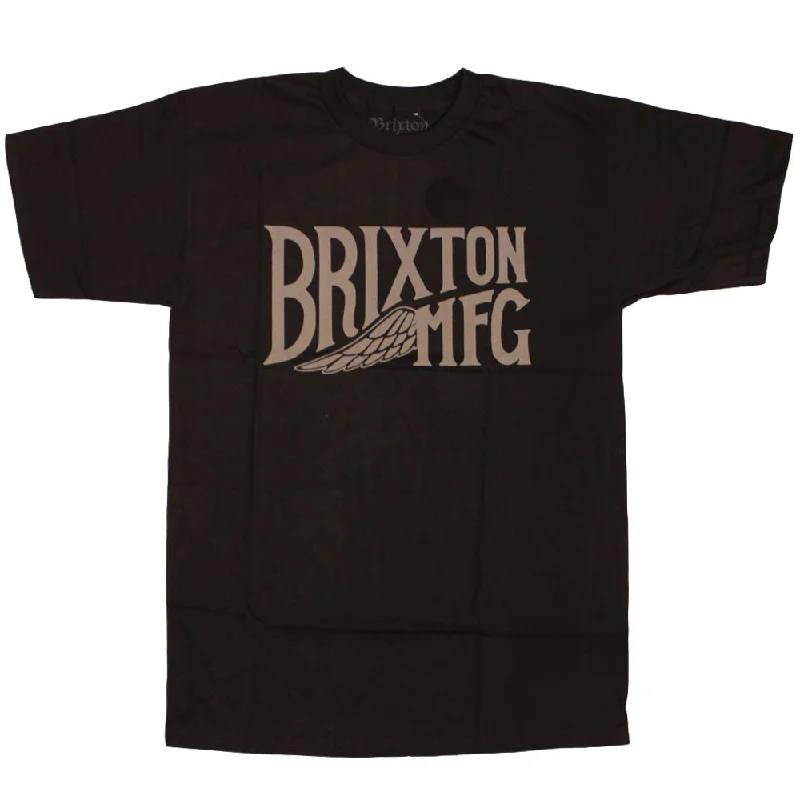 cozy fleece crew t-shirts -Brixton Coventry T-Shirt Black