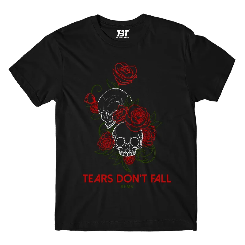 trendy ringer raglan t-shirts -Bullet For My Valentine T shirt - Tears Don't Fall