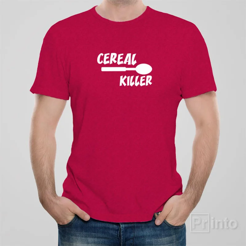 durable athletic ringer t-shirts -Cereal Killer - T-shirt