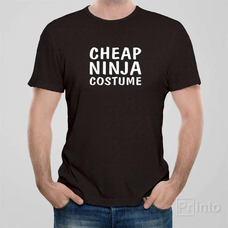 soft cotton crew t-shirts -Cheap ninja costume - T-shirt