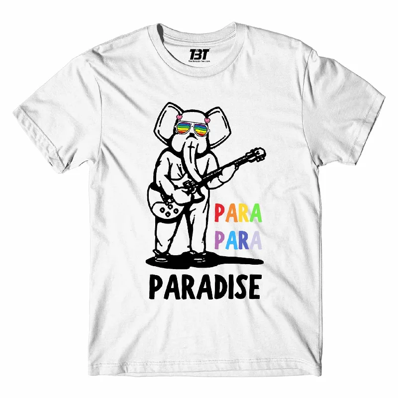 relaxed casual baseball t-shirts -Coldplay T shirt - Chasing Paradise