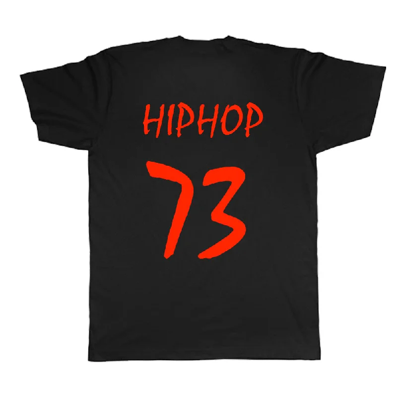 cozy long sleeve raglan t-shirts -HIPHOP73 Dope T-Shirt Black Red