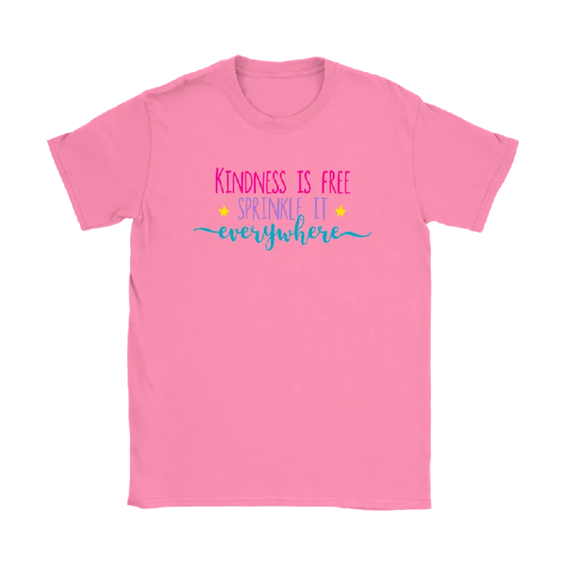 bold striped ringer t-shirts -KINDNESS is FREE, Sprinkle it Everywhere Women's T-Shirt