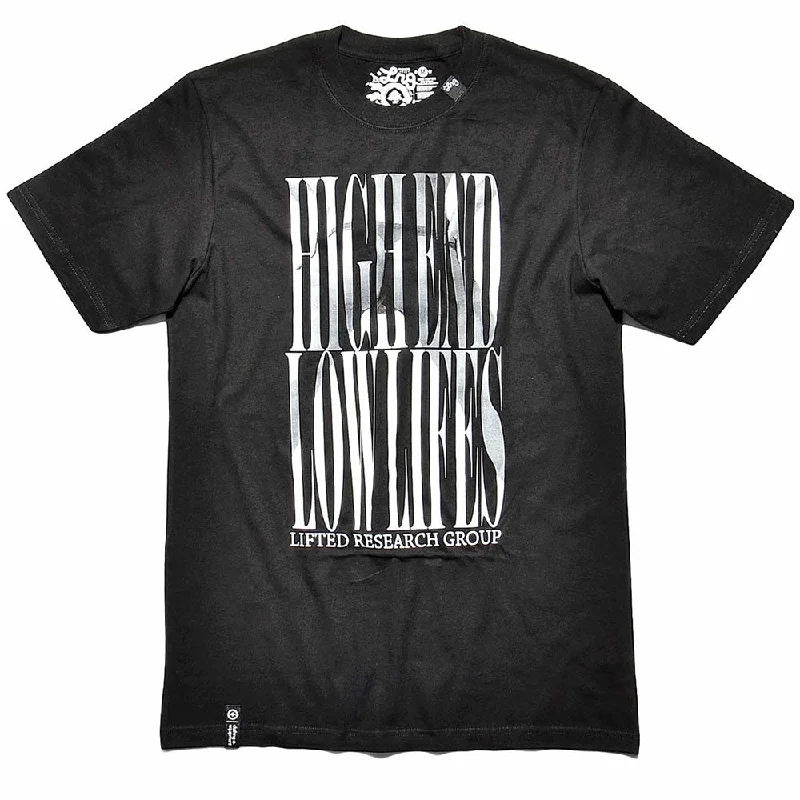 trendy oversized ringer t-shirts -LRG Honorary Scumbag T-shirt Black