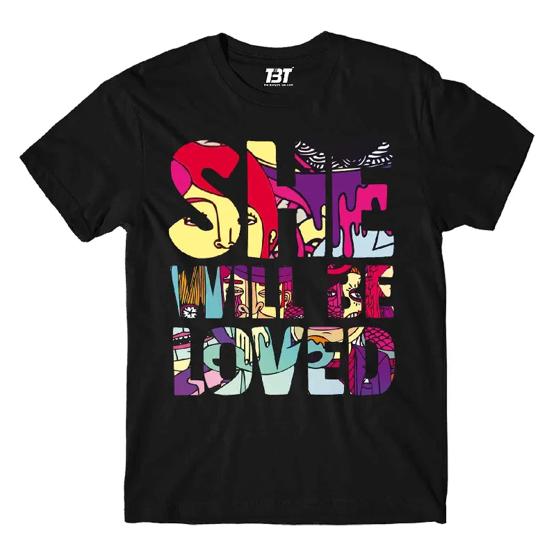 breathable mesh raglan t-shirts -Maroon 5 T shirt - She Will Be Loved