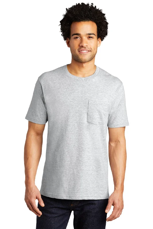 chic henley ringer t-shirts -Port & Company Bouncer Pocket Tee PC600P