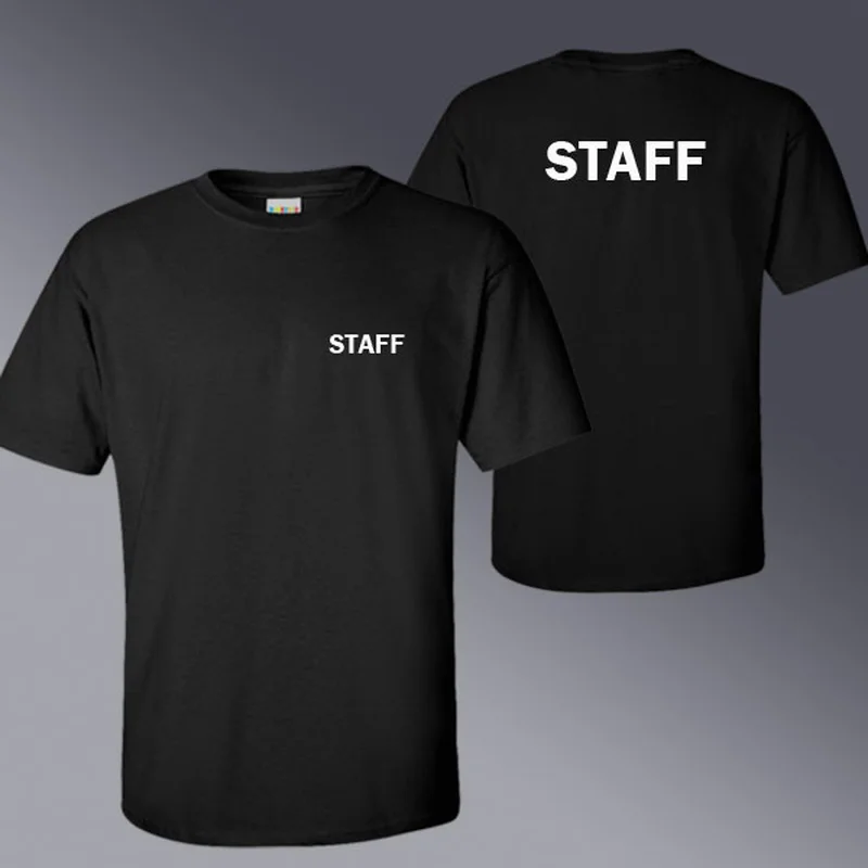 premium bamboo crew t-shirts -Staff