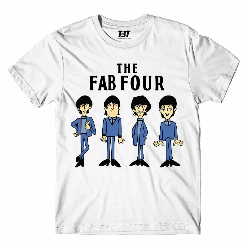 elegant solid polo t-shirts -The Beatles T shirt - The Fab Four