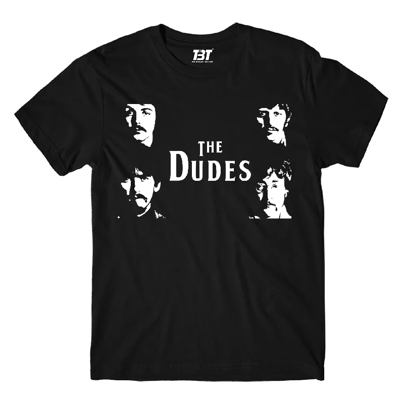 lightweight linen polo t-shirts -The Beatles T shirt - The Dudes