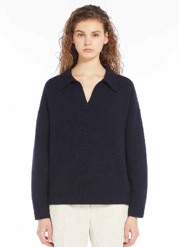 slouchy wool pullover sweaters -Agre Wool Sweater