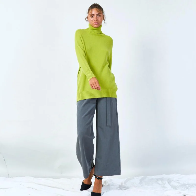 long sleeve mohair pullover sweaters -Classic turtleneck pullover sweater wholesale