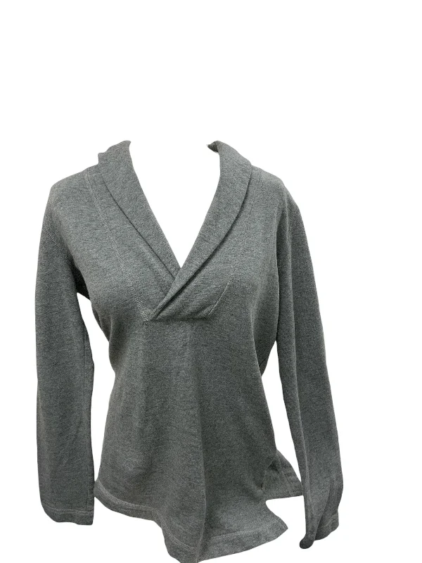 patterned wool pullover sweaters -Merona Women's Top Grey M