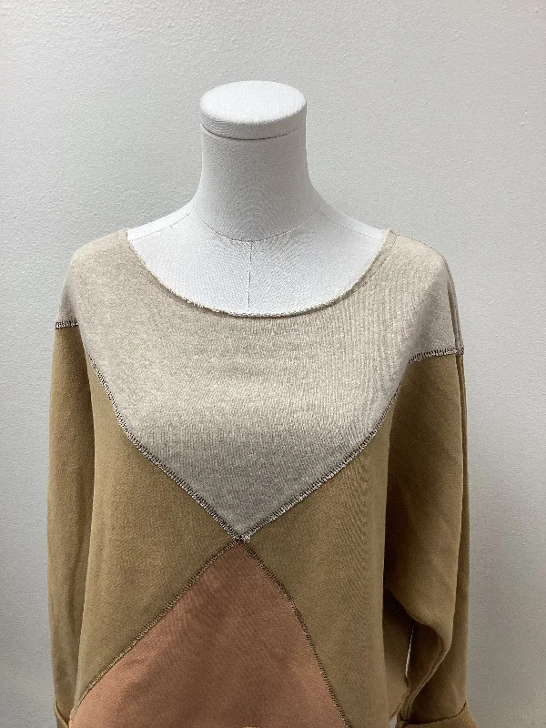 turtleneck alpaca pullover sweaters -Nicole Miller Womens Sweater Brown XS