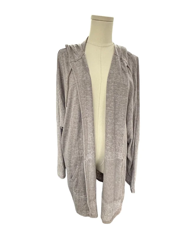 hooded alpaca pullover sweaters -NWT Cyrus Womens Sweater Grey 2X