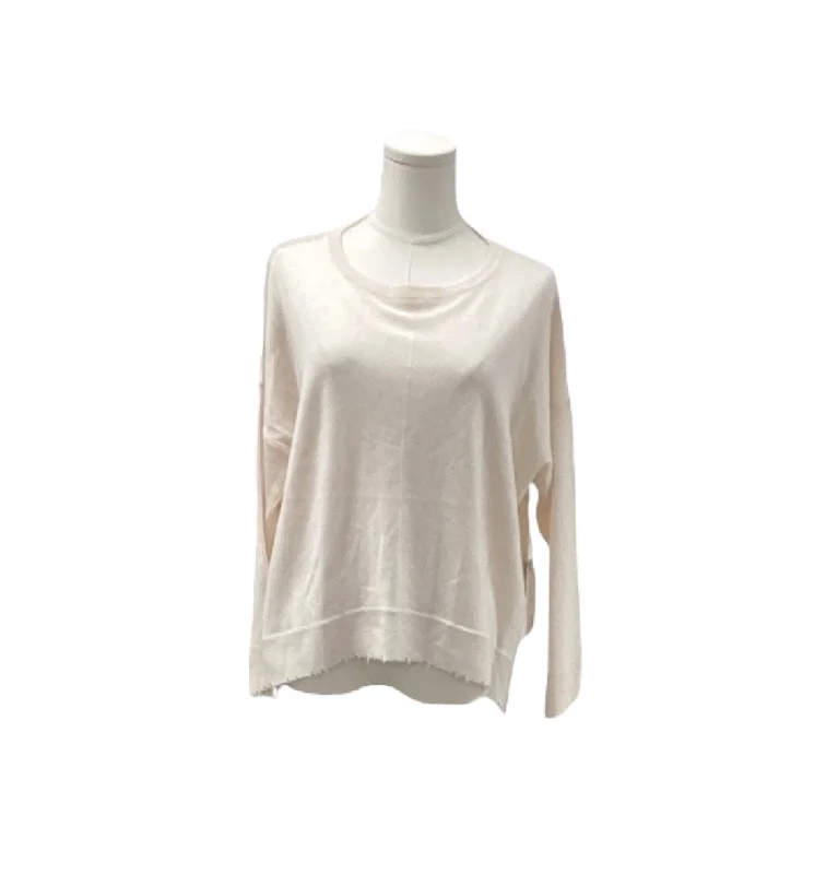 cashmere pullover sweaters with pockets -NWT Kerisma Women’s Cream Sweater S