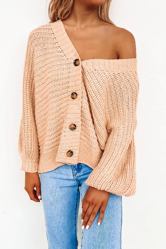 wool mohair cardigans -Perry Cardigan Natural