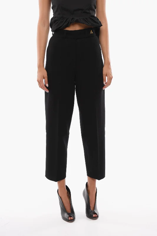 minimalist straight pants -Aeron Viscose-knit MADELINE Tailored Pants