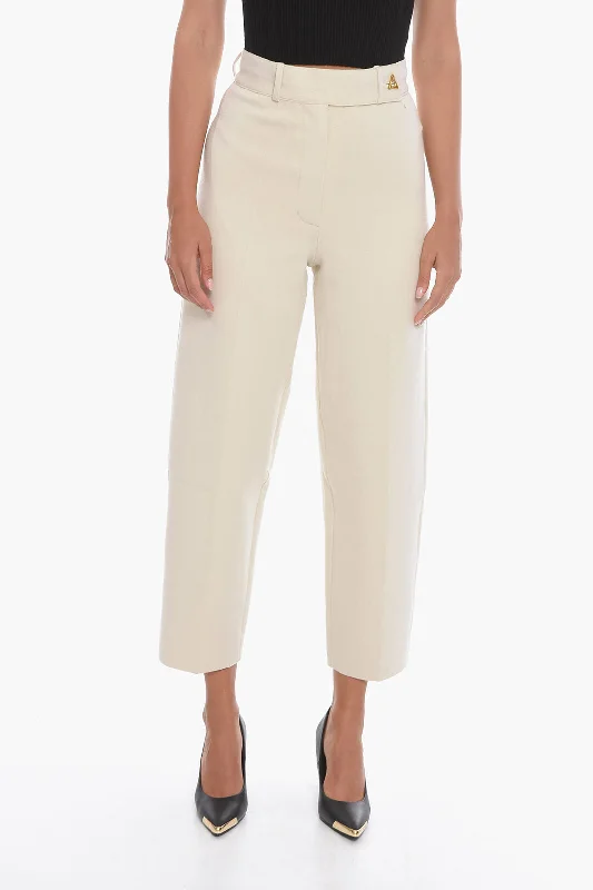 minimalist slim jogger pants -Aeron Viscose-knit MADELINE Tailored Pants