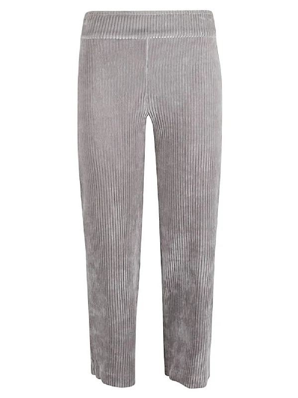 trendy pleated dress pants -Avenue Montaigne Women's Trousers