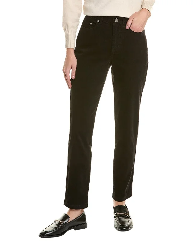 lightweight travel wide leg pants -Brooks Brothers Skinny Corduroy Pant