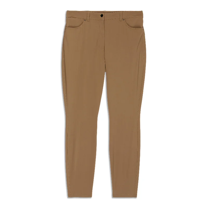 flared hem sweat pants -City Sleek Slim-Fit 5 Pocket High-Rise Pant - Resale