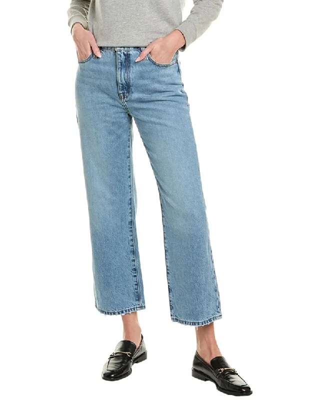 breathable cotton skinny pants -FRAME Denim Le Jane Divine Crop Jean