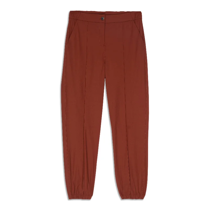 chic tailored pants -High-Rise Jogger 7/8 Length - Resale